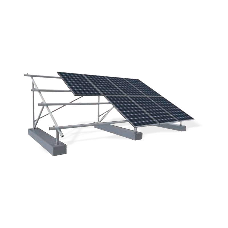 Sistema de montagem fotovoltaica do solo